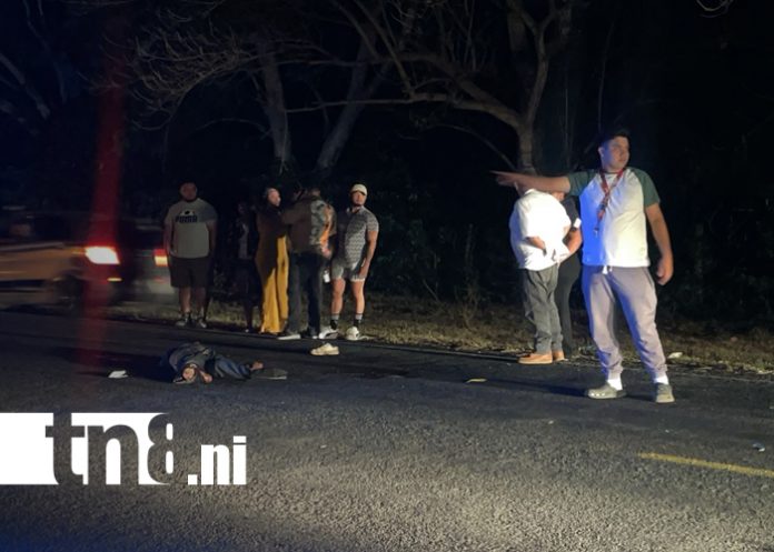 Foto: Masaya inicia el año con accidentes viales: un fallecido y una persona lesionada/TN8