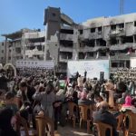 Foto: Graduación histórica en Gaza /cortesía