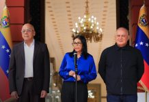 Presidenta encargada Delcy Rodríguez confirma conversación directa con Trump Foto: Delcy Rodríguez habla con Trump /cortesía