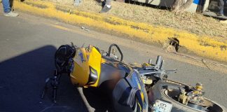 Foto: Motociclista muere en Masaya–Granada /TN8