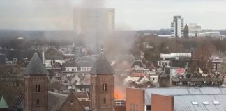 Foto: Explosión en Utrecht, Países Bajos /cortesía