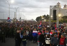 Multitudinario adiós en Cuba a los combatientes caídos en Venezuela Foto: Multitudinario adiós en Cuba /cortesía