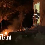 Foto: Conflicto de pareja generó alarma y movilización de bomberos, en Estelí/TN8