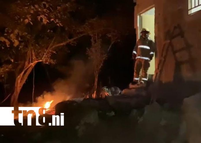 Foto: Conflicto de pareja generó alarma y movilización de bomberos, en Estelí/TN8