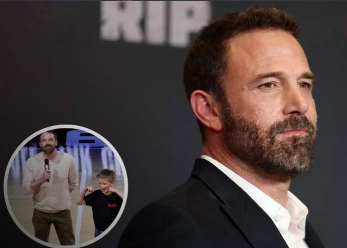 Foto: Ben Affleck sobre sus hijos /cortesía