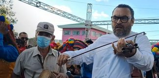 Foto: Diriamba celebra tradicional tope de santos por San Sebastián/TN8