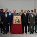 Foto: Nicaragua rinde homenaje a Rubén Darío en Pyongyang/ Cortesía