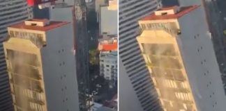 Foto: México despierta con fuerte terremoto /cortesía