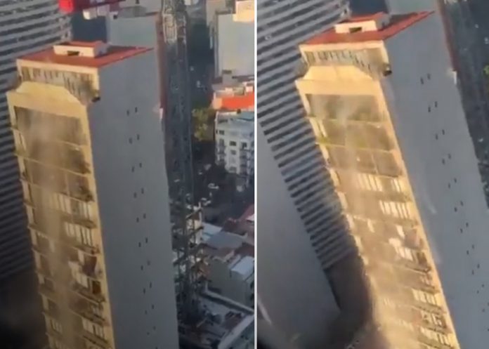 Foto: México despierta con fuerte terremoto /cortesía
