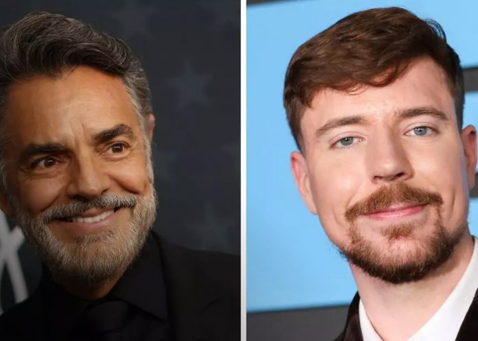 Foto: MrBeast y Derbez /cortesía