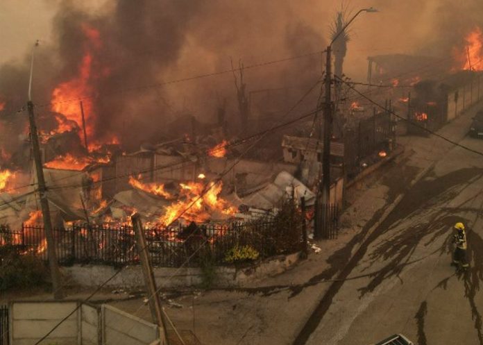 Foto: Nicaragua envía mensaje de solidaridad a Chile tras devastadores incendios / Cortesía