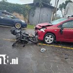 Foto: Motociclista herido tras colisión de vehículos en Jalapa, Nueva Segovia/TN8