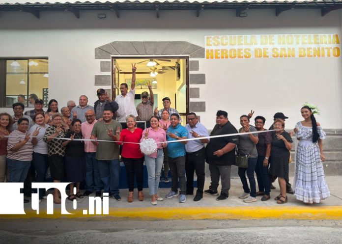 Foto: Chinandega inaugura Escuela de Hotelería “Héroes de San Benito”/TN8