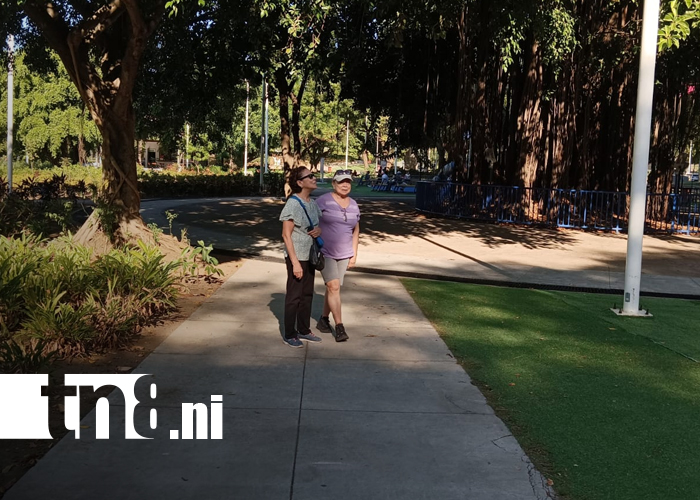 Foto: Familias disfrutan de un ambiente sano y recreativo en el Parque Las Piedrecitas/TN8