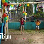 Foto: Niñez de Siuna disfruta de renovado parque con juegos y actividades recreativas/TN8