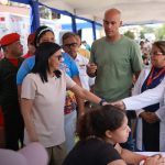 Foto: Delcy Rodríguez lidera respuesta social /cortesía