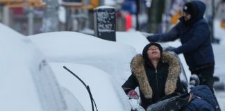Foto:Frío récord y nieve intensa golpean a millones en EE.UU./Cortesía
