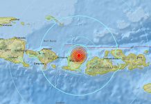 Sismo de 5,7 grados sacude Java Oriental, Indonesia Foto: Sismo nocturno de magnitud 5,7 se registra en Indonesia /Cortesía