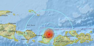 Foto: Sismo nocturno de magnitud 5,7 se registra en Indonesia /Cortesía