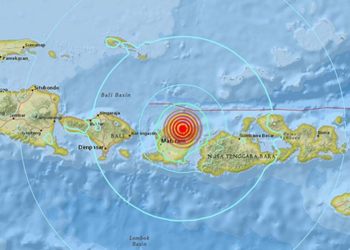 Foto: Sismo nocturno de magnitud 5,7 se registra en Indonesia /Cortesía