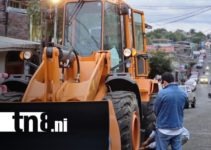 Foto: Matiguas recibe maquinaria de Belarus para mejorar su infraestructura/TN8 Foto: Matiguas recibe maquinaria de Belarus para mejorar su infraestructura/TN8