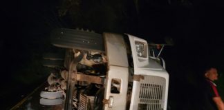 Foto: Accidente de camión deja conductor lesionado en Chontales/TN8