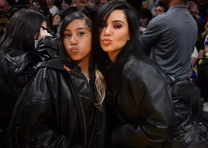 Foto: Kim Kardashian y North West /cortesía