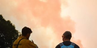 Foto: Incendios sin control en Argentina /cortesía