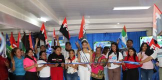 Foto: Siuna inaugura Academia de Idiomas Brian Wilson /TN8