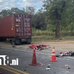 Foto: Lesionado y daños materiales tras accidente en carretera León–Telica / TN8