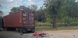 Foto: Lesionado y daños materiales tras accidente en carretera León–Telica / TN8