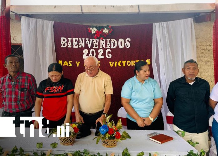 Foto: Autoridades inauguran año lectivo para la educación a distancia en el campo en Nandaime/TN8