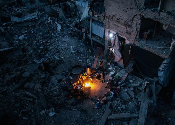 Foto: Bloqueo total en Gaza /cortesía 