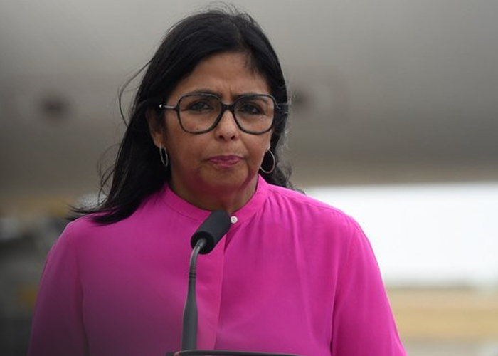 Foto: Delcy Rodríguez convoca cooperación internacional pese a la crisis/Cortesía