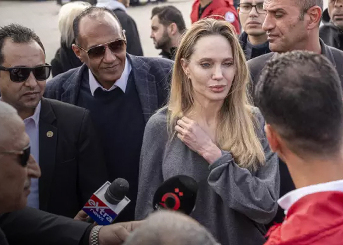 Foto: Angelina Jolie alza la voz por Gaza /cortesía 