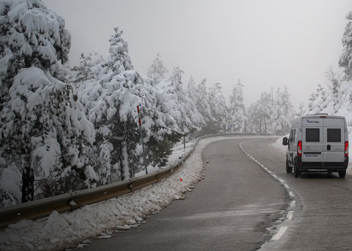 Foto: España bajo el temporal /cortesía 