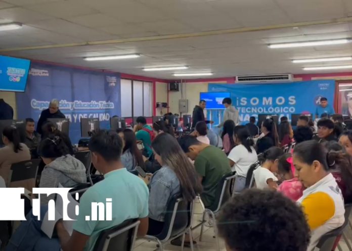 Foto: Masiva matrícula de INATEC en Jinotepe /TN8