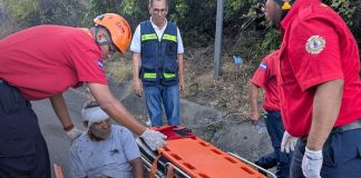 Foto: Accidente en Cuesta del Plomo deja motociclista lesionado/TN8