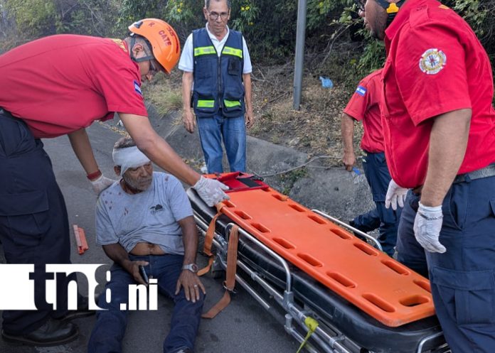 Foto: Accidente en Cuesta del Plomo deja motociclista lesionado/TN8