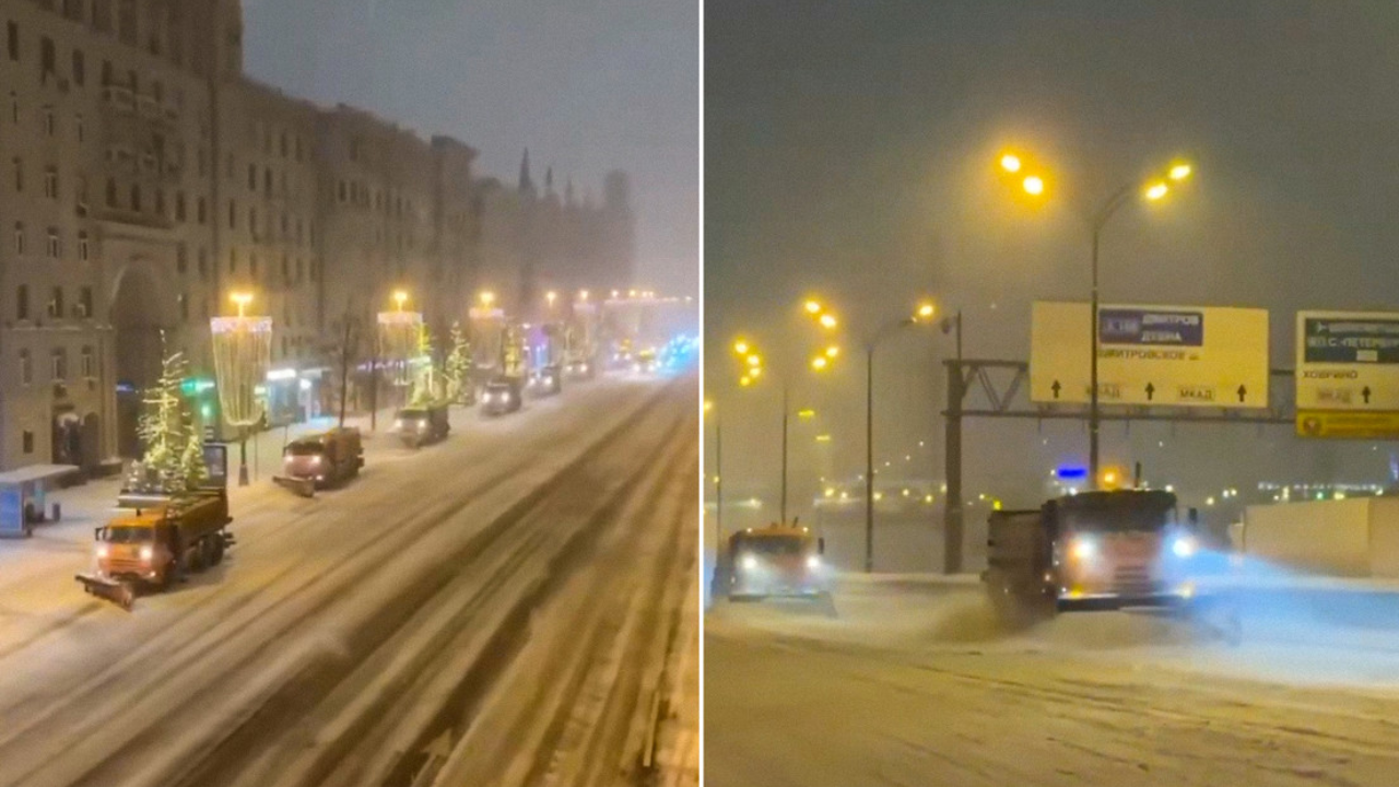 Foto: Moscú enfrenta su segunda gran nevada extrema de 2026/Cortesía