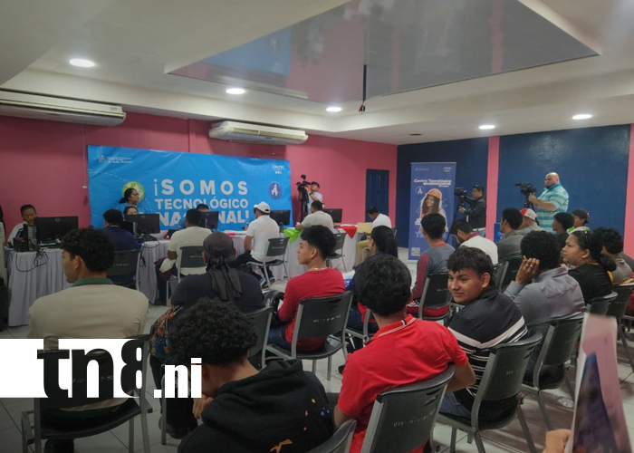 Foto: Juventud nicaragüense apuesta por el futuro: 60 % de matrícula alcanzada en Managua / TN8