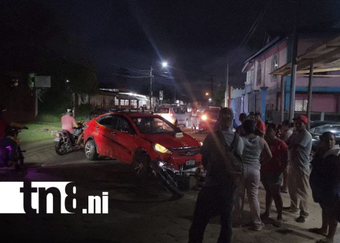 Foto: Accidente deja motociclista gravemente lesionado en Bilwi/TN8