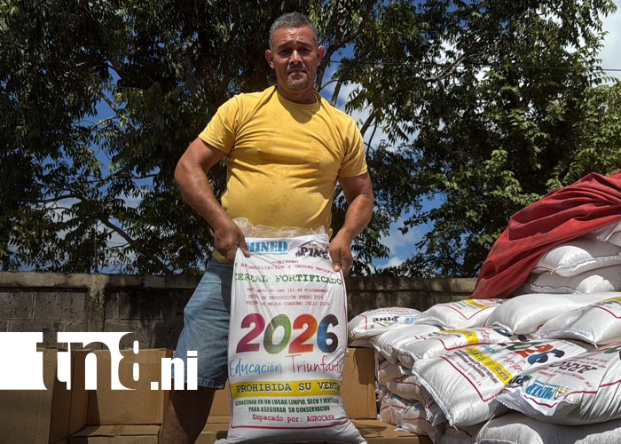 Foto: Merienda escolar 2026 garantiza alimentación en Chontales/TN8