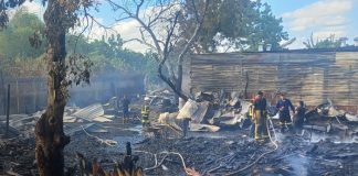Foto: Incendio en Sabana Grande /TN8