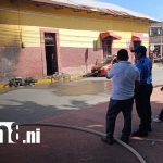 Foto: Alarma en Diriomo: cable de alta tensión provoca incendio de motocicleta / TN8