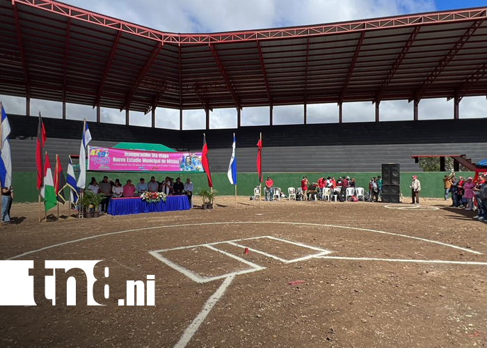 Foto: Jinotega celebra la inauguración de la quinta etapa del nuevo estadio de béisbol/TN8