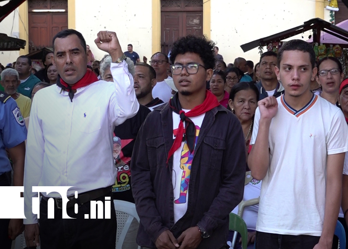 Foto: Hermosa celebración de los 19 años de gobierno del Frente Sandinista en Nandaime/TN8