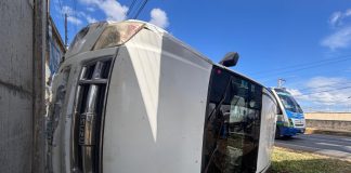 Foto: Accidente en carretera a Masaya/TN8