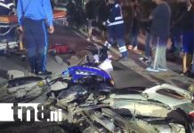 Motociclista resulta herido tras accidente en el barrio Panamá Soberana, Estelí Foto: Motociclista resulta herido tras accidente en el barrio Panamá Soberana, Estelí/TN8