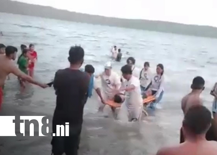 Foto: Tragedia en la Laguna de Apoyo enluta a familias de Masaya/TN8